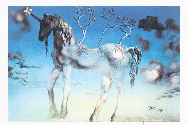 Salvador Dalí: Unikornis