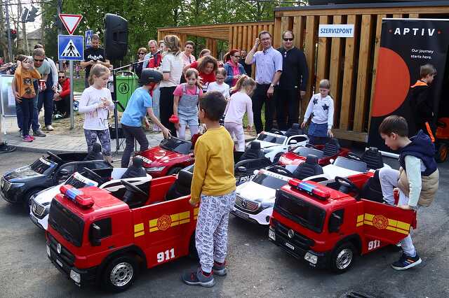 KRESZ park és Víztorony a föld napján