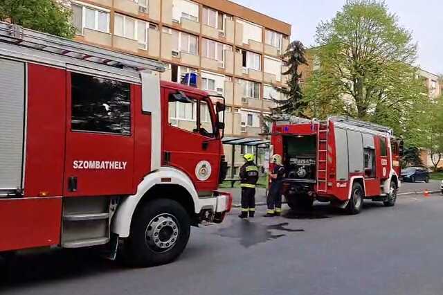 tűz, lakástűz, tűzoltók