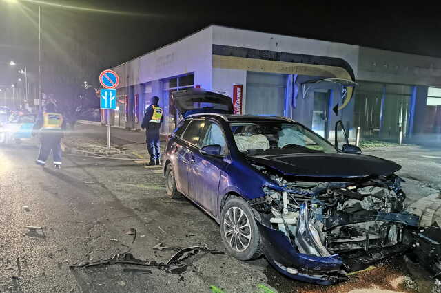 Audi sodródott Toyotának Szombathelyen - megsérült a vétlen sofőr