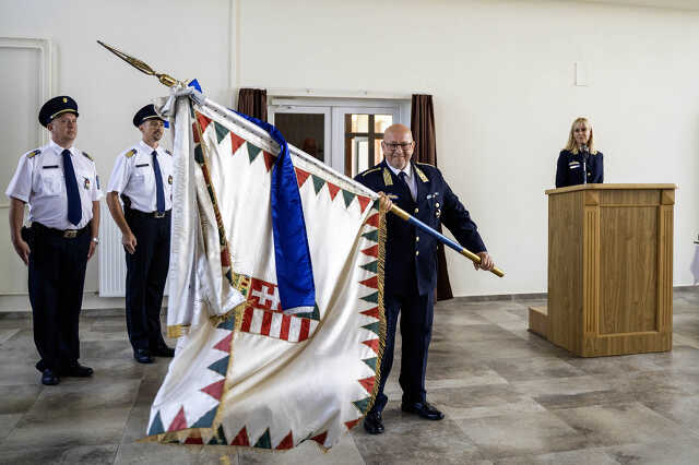Vasvármegyei Rendőrfőkapitányság főkapitányi beosztás átadása 