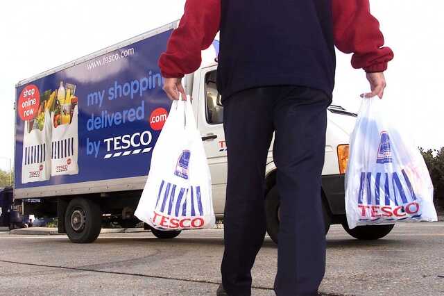 tesco házhozszállítás