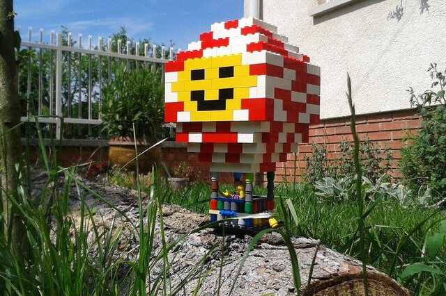 Hőlégballon legóból