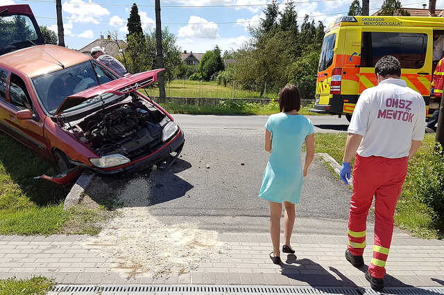 Méhcsípés után árokba csapódott Lukácsházánál