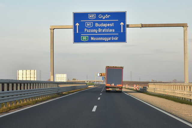 M86 (M85) autóút Szombathely - M1 autópálya közötti szakasz