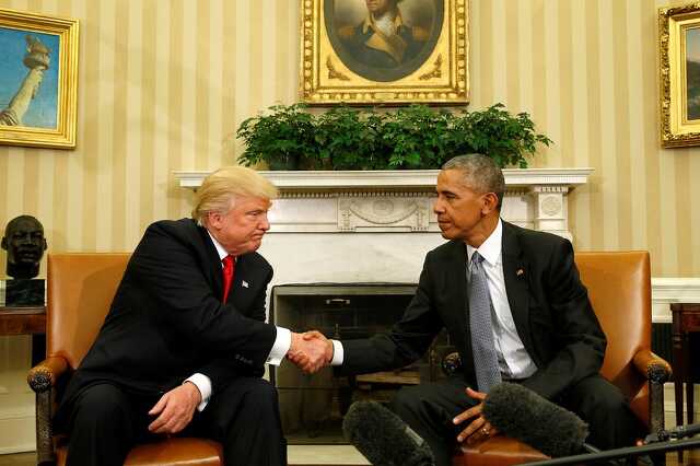 Barack Obama és Donald Trump