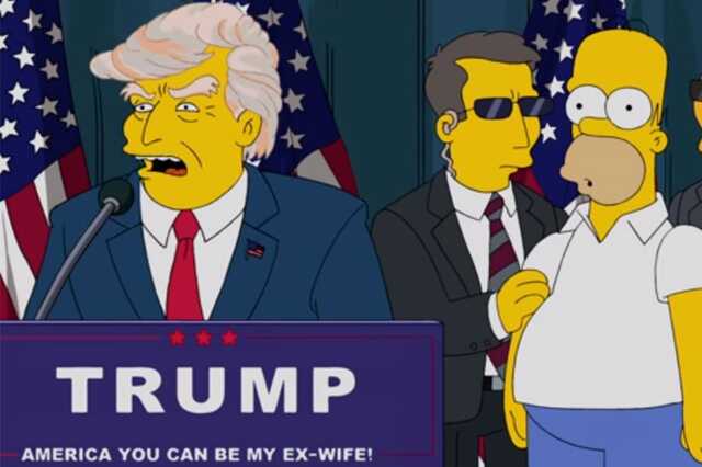 Donald Trump a Simpson családban