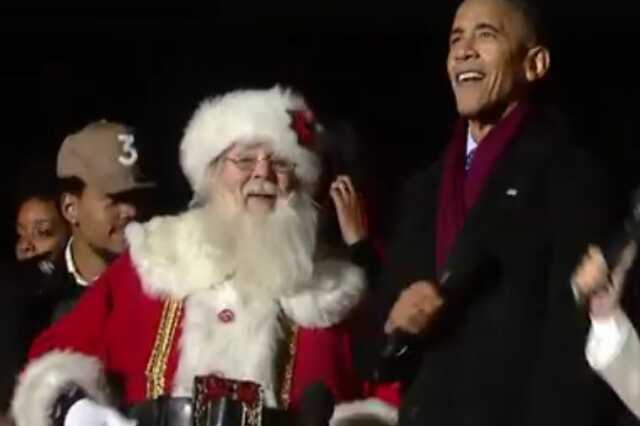Obama énekel