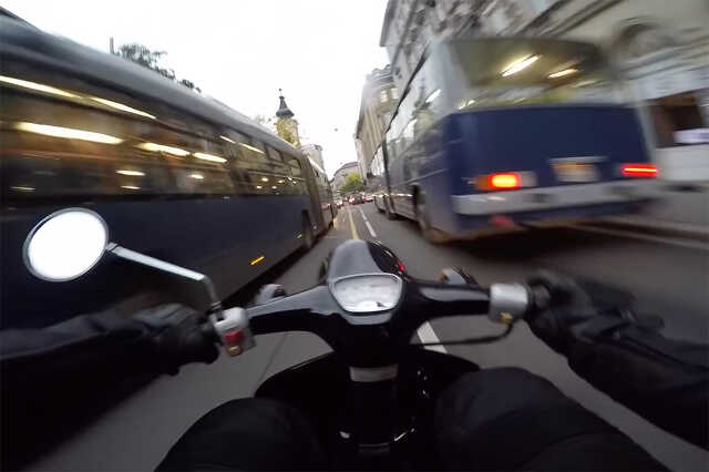 Crazy Scooter Rider