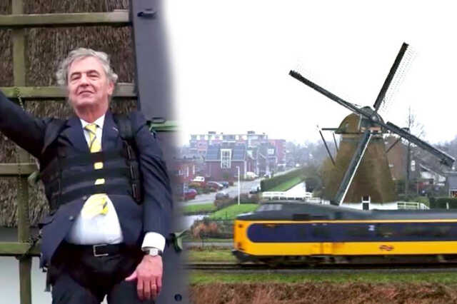 Roger van Boxte a szélmalmon