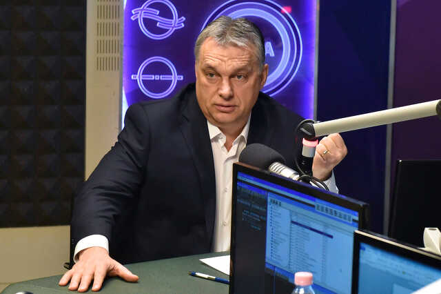 Orbán Viktor a Kossuth Rádió 180 perc című műsorában