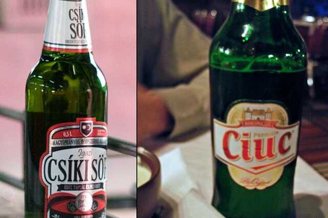 Csíki sör és Heineken Ciuc