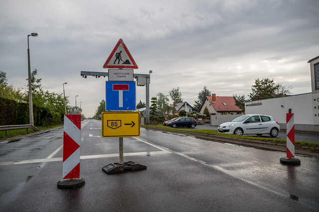 Útzár vasúti átjáró felújítása miatt