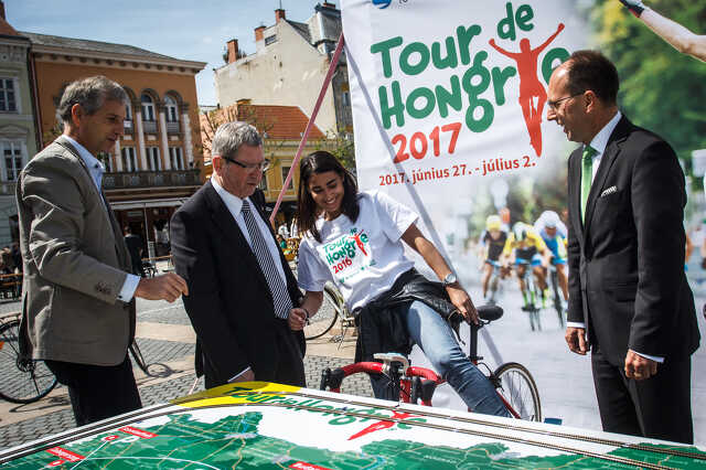 Tour de Hongrie sajtótájékoztató