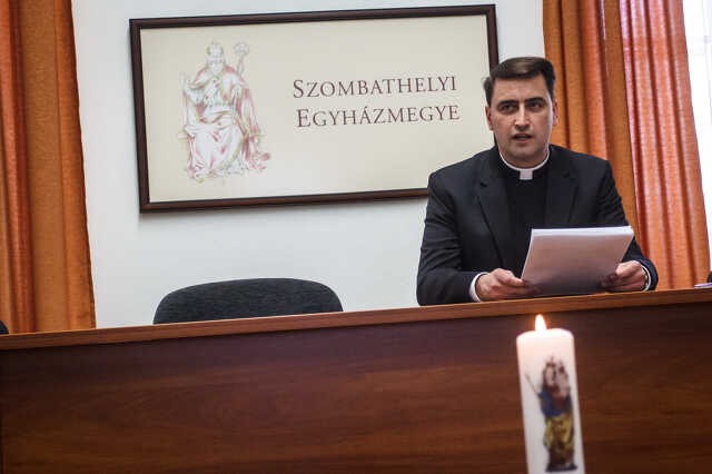 Dr. Perger Gyula, a Szily János Egyházmegyei Gyűjtemény és Látogatóközpont igazgatója