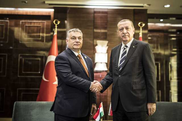 Orbán Viktor és Recep Tayyip Erdogan 