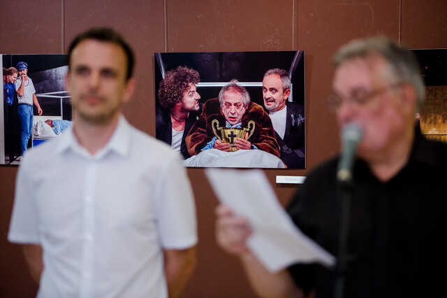 Kollégánk, Mészáros Zsolt kiállítása a Weöres Sándor Színházban