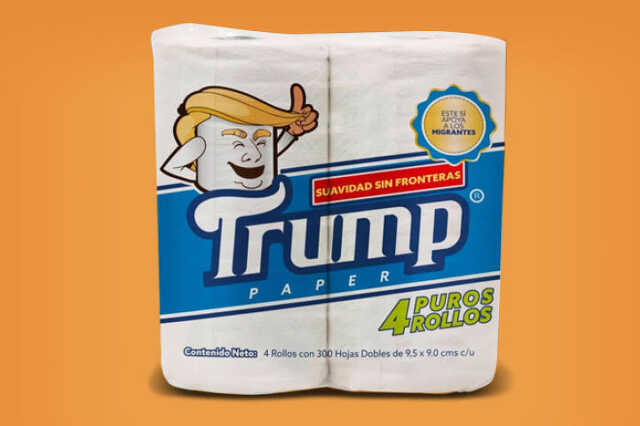 Donald Trump nevű vécépapír