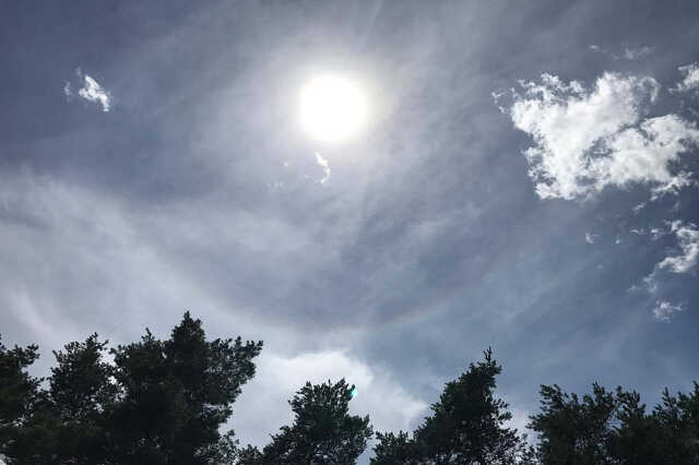 Halojelenség Szombathelyen
