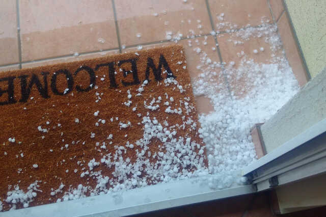 Jégverés a szombathelyi Minerva-lakótelepen