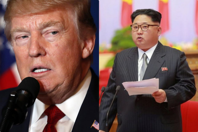 Donald Trump és Kim Dzsong Un