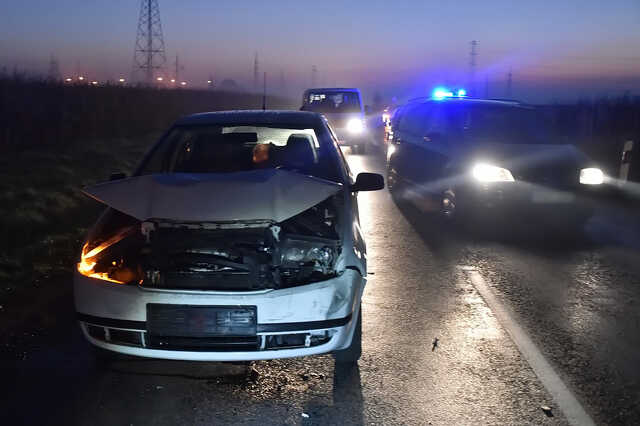Baleset Vép és Szombathely között 