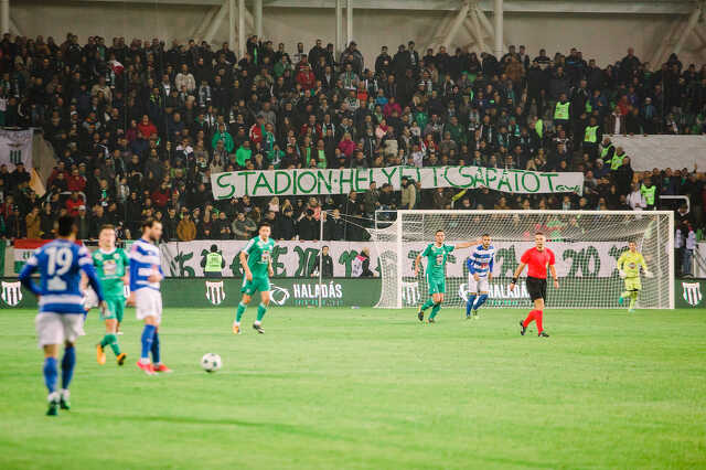 Üzentek a szurkolók: Stadion helyett csapatot