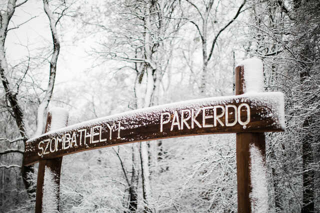 Hóba borult a Parkerdő Szombathelyen