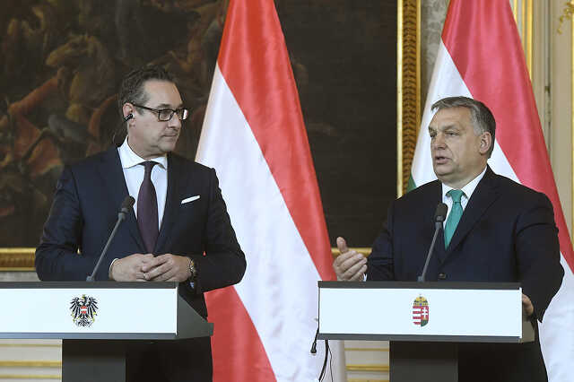 Orbán Viktor Bécsben