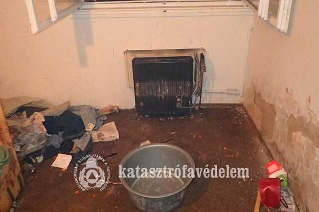 Lakástűz a Bolyai utcában