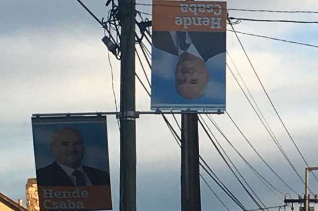 Hende Csaba plakát, szélirány