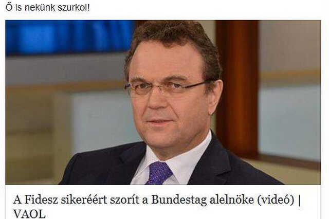 Ő is nekünk szurkol! 