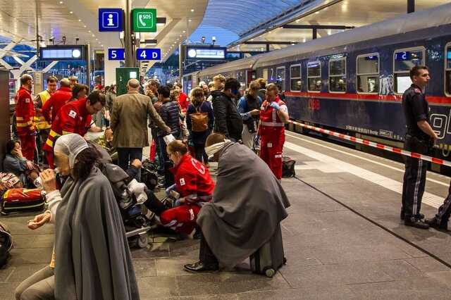 Összeütközött két vonat Salzburgban