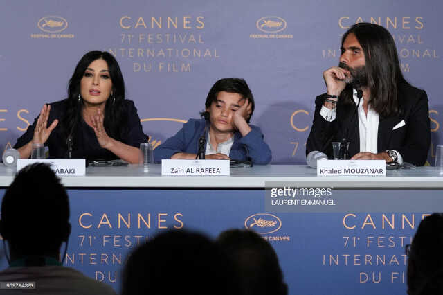 Zain Al Rafeea elaludt a cannes-i sajtótájékoztatón