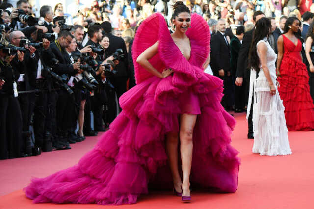 Cannes-i sztárparádén Deepika Padukone