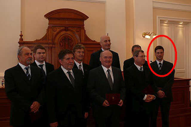 Vas megyei képviselők 2010 – a jobb szélen Gulyás Gergely