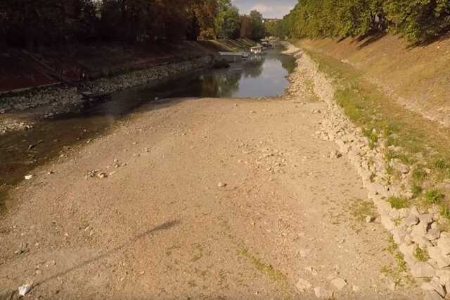 Kiszáradt a Kis-Duna