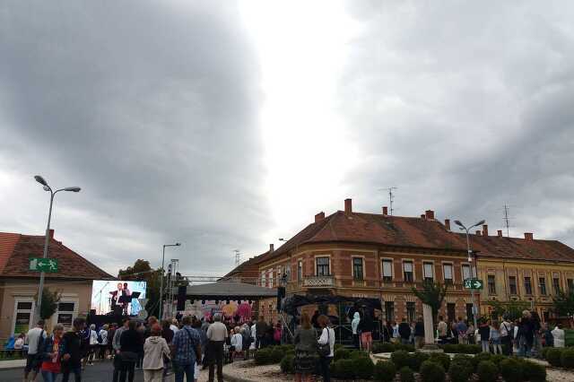 Felhők Szombathely felett