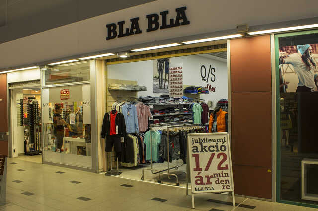 Bla bla üzlet galéria