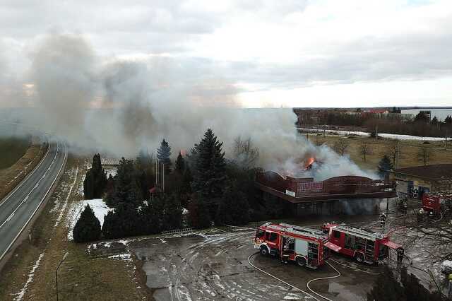 Teljesen leégett a volt Pagoda étterem 