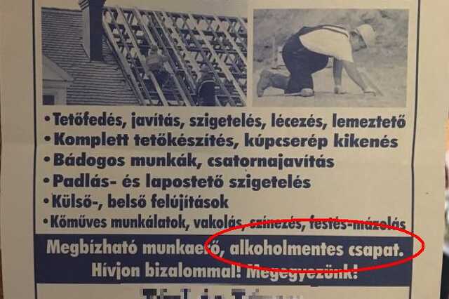 Alkoholmentes csapat