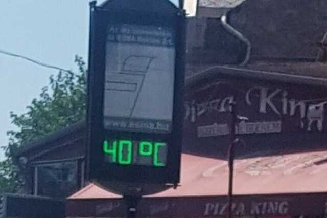 40 fok Budapesten