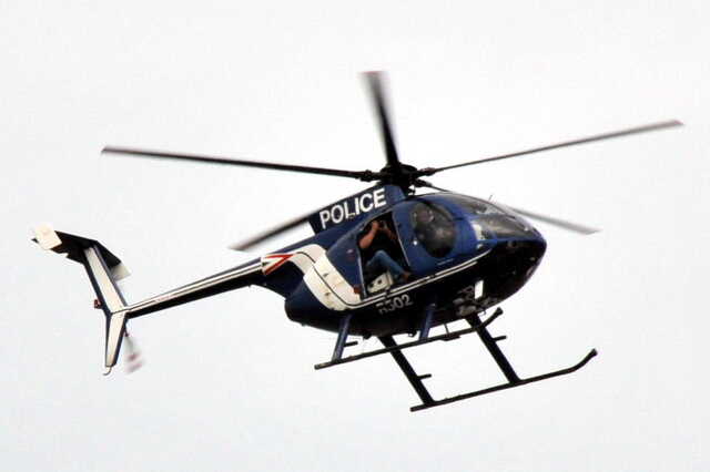 Rendőrségi helikopter