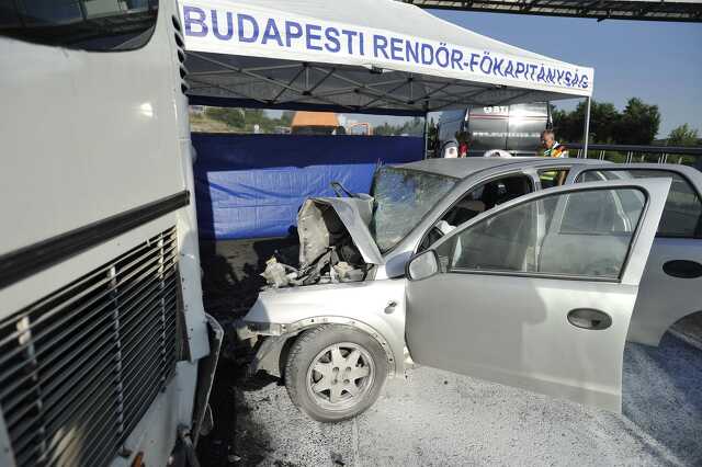 Halálos baleset az M1-es autópályán Biatorbágy térségében