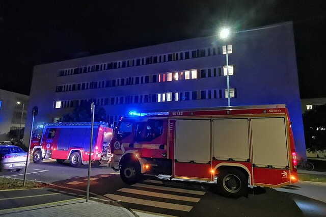 Tűz volt egy szombathelyi kollégiumban