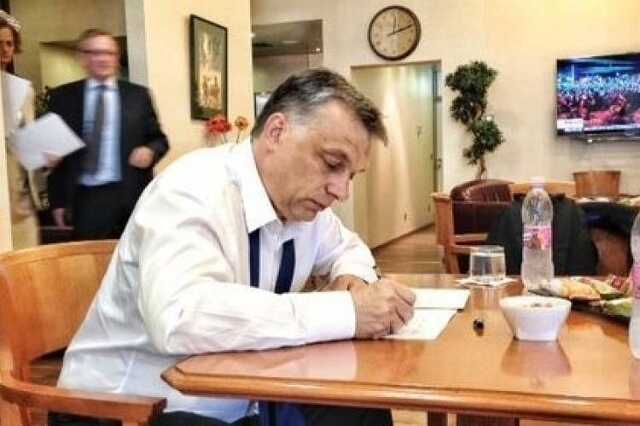 orbán levelt ír