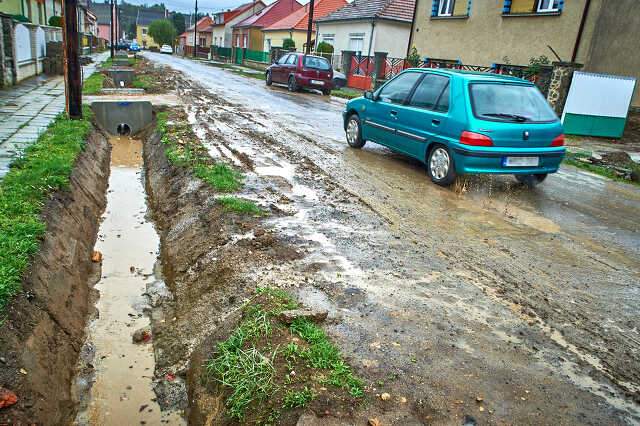 Áchim András utca csatornázás