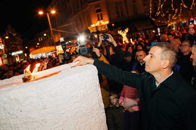 szombathely adventi gyertya/1
