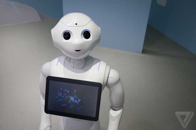 Pepper, a robot