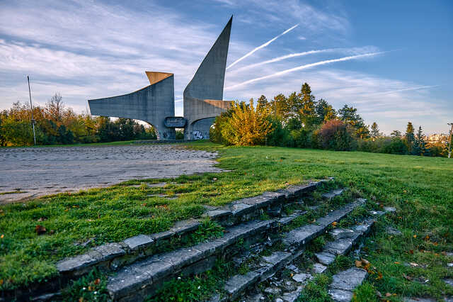 Rozsdás színekben pompázik Szombathely